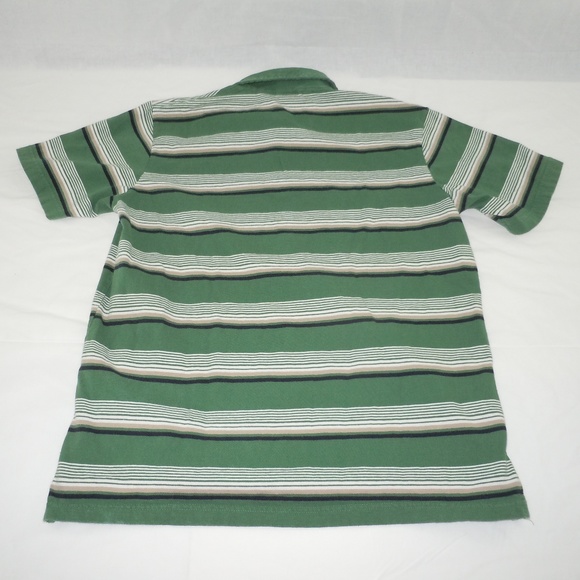 Green Emergency Exit Polo Shirt Large 100% Cotton - Picture 4 of 4